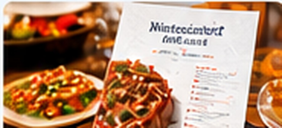 LexTera synthetic restaurant menu application